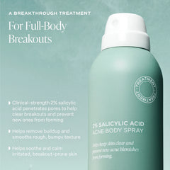 2% Salicylic Acid Acne Body Spray